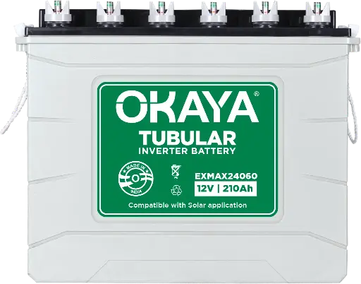 بطاريات اوكايا 210 امبير (ماكس)